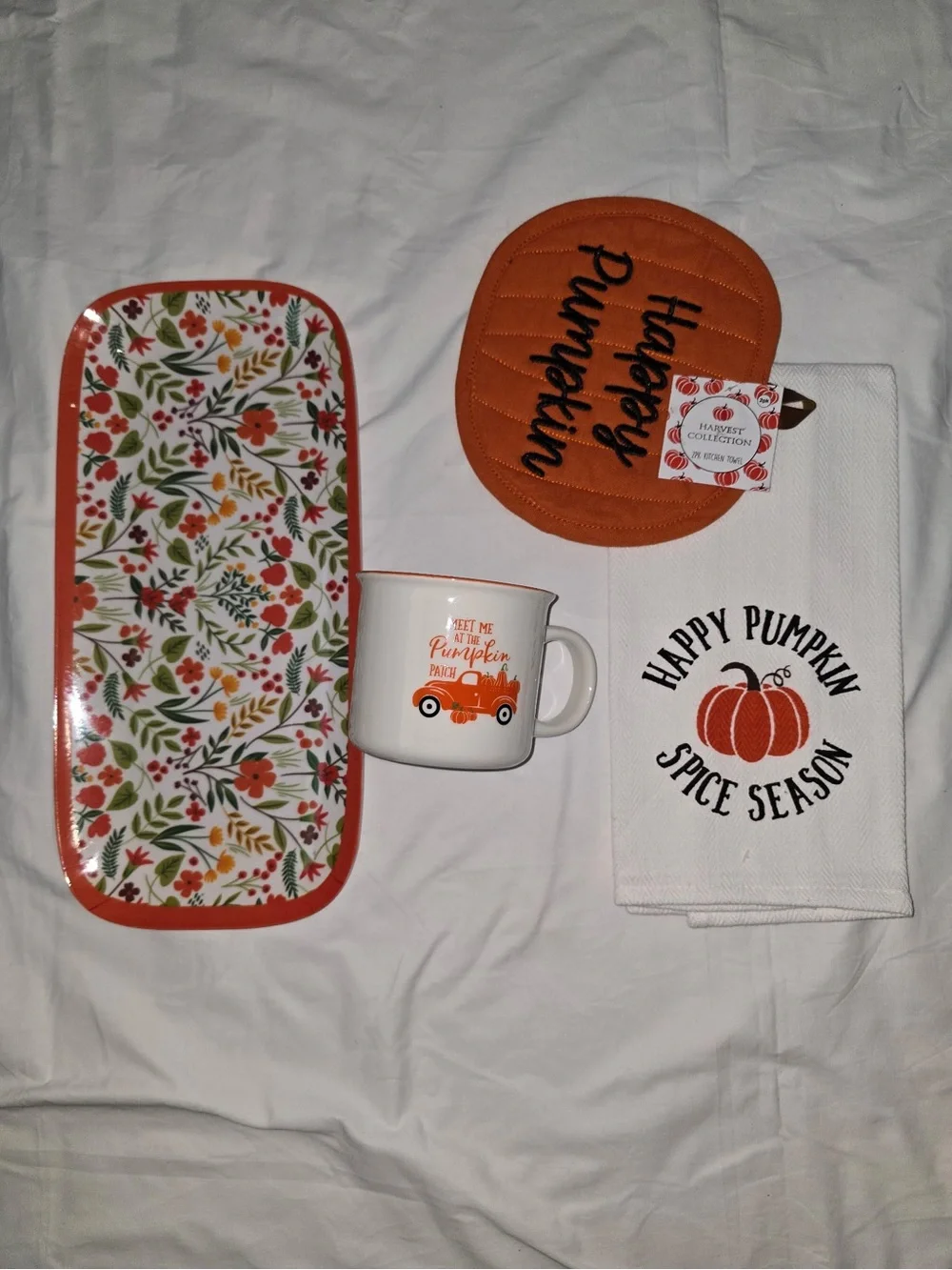 Harvest Collection orange pumpkin